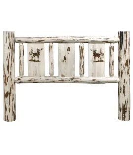 Montana Headboard with Laser Engraved Design