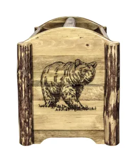 Glacier Country Magazine Rack