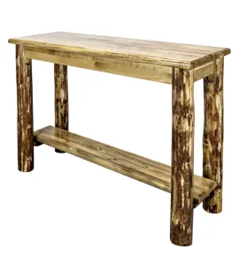 Glacier Country Console Table with Shelf