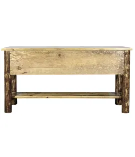 Glacier Country 3 Drawer Console Table
