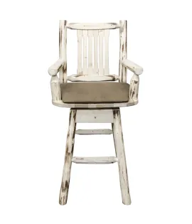 Montana Captain's Swivel Bar Stool