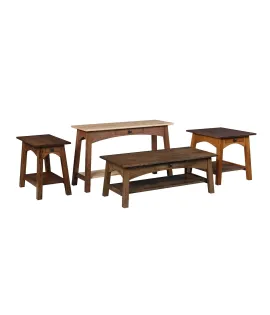 BF McCoy Open Occasional Table Set