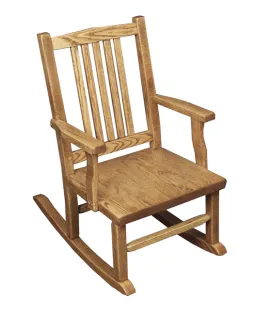 Kid's Mission Rocker in Choice of Wood and Finish