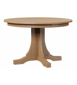 KK Mission Single Pedestal Dining Table