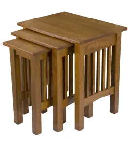 Set 3 Mission Nesting Tables