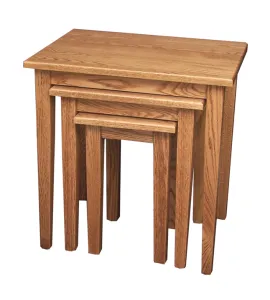 Set 3 Shaker Leg Nesting Tables