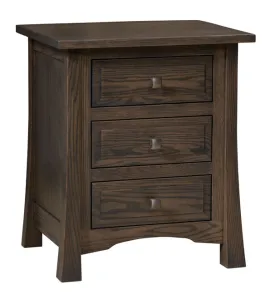 Addison 3 Drawer Night Stand