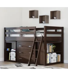 Solana Loft Bed with Accessories