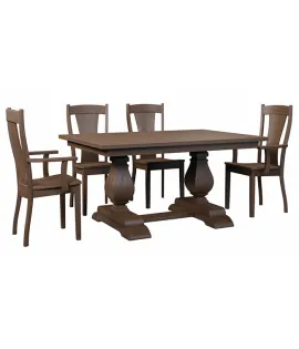 Oliver Double Pedestal Dining Table