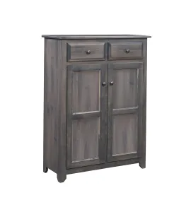 Paris Pie Safe with Flat Panel Doors