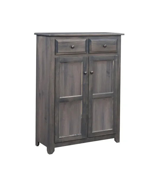 Paris Pie Safe with Flat Panel Doors