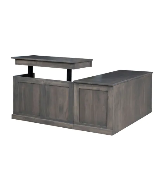Urban L-Desk with Adjustable Return