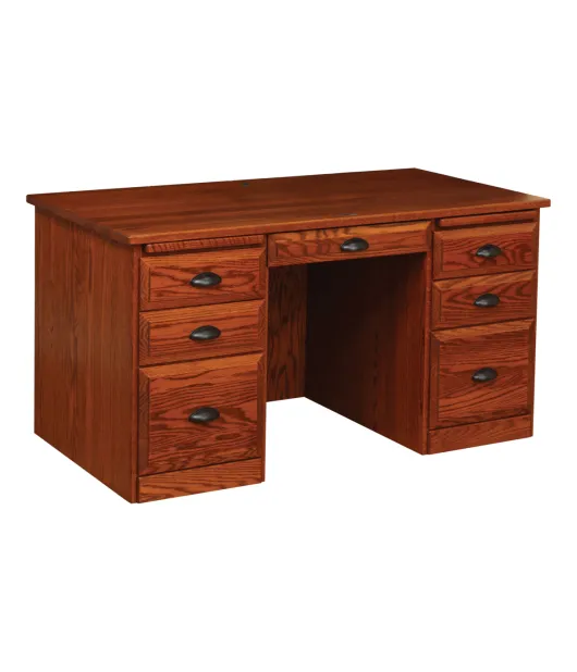 30"d Traditional Flat Top Desk