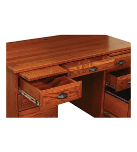 30"d Traditional Flat Top Desk
