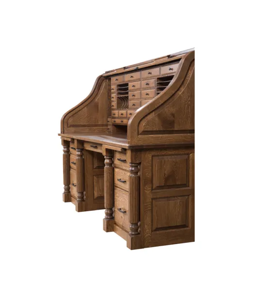 72" President's Rolltop Desk