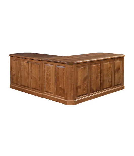 Fifth Avenue L-Desk with Adjustable Height