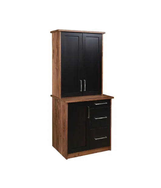 Edgewood File Cabinet with Bookcase Top