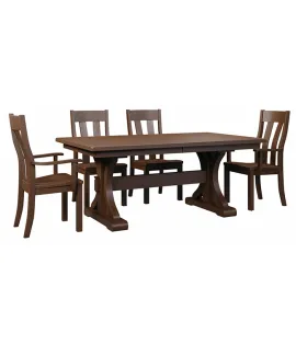 Pioneer Trestle Dining Table