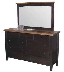 Plank Contemporary 9 Drawer Dresser