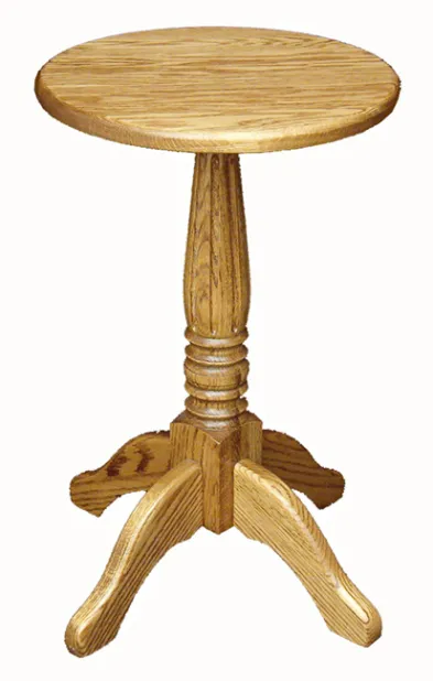 Small Fluted Plant Stand