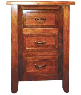 Plymouth 3 Drawer Night Stand