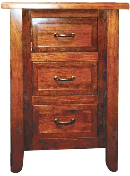 Plymouth 3 Drawer Night Stand