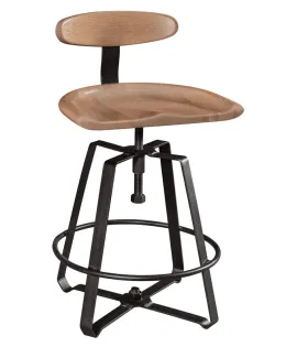 Ironcraft Bar Stool with Back