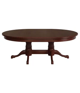 Reeded Tulip Double Pedestal Dining Table