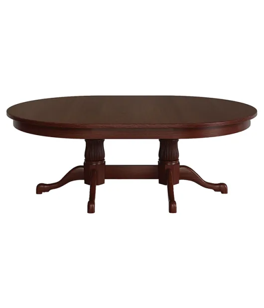 Reeded Tulip Double Pedestal Dining Table