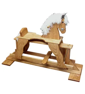 Oak Glider Rocking Horse
