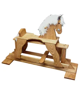 Oak Glider Rocking Horse