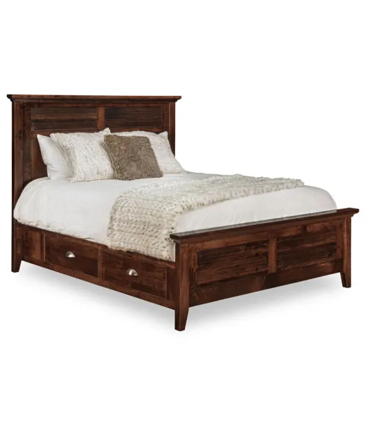 Cottage Bed with 4 Underbed Storage Drawers