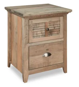 Cottage 2 Drawer Nightstand