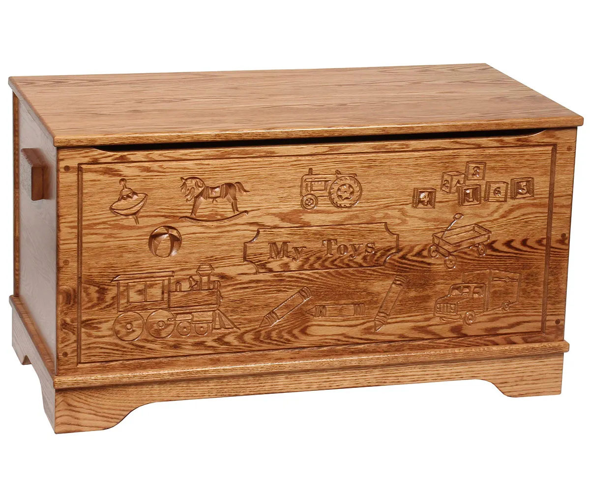 Amish Furniture Factory Toy Chest - Thumbnail 2