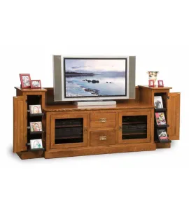 Mission 60" TV Stand with Towers