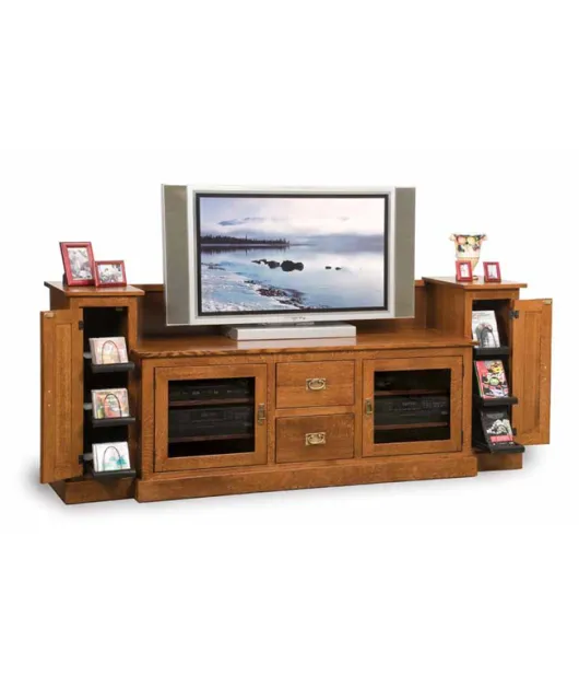 Mission 60" TV Stand with Towers
