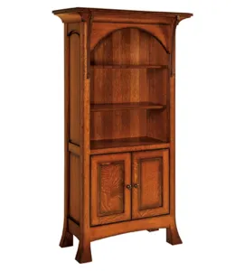 Breckenridge SC-3665  Bookcase w/Doors