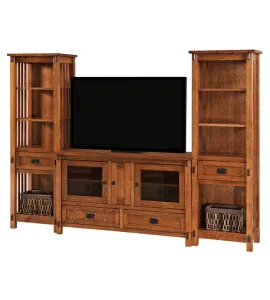 Rio Mission TV Stand with Tower