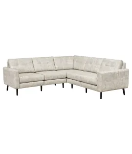 Serene 5-Seat Flat Arm Sectional 