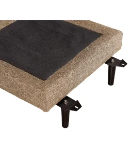 Serene Tear Drop Arm with Chaise