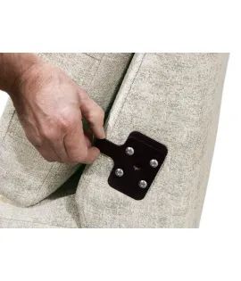 Serene Flat Arm Loveseat 