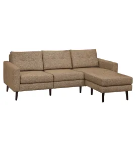 Serene Flat Arm Sofa with Chaise