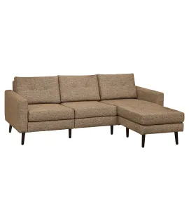 Serene Flat Arm Sofa with Chaise