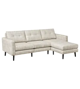 Serene Flat Arm Sofa with Chaise