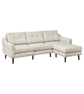 Serene Tear Drop Arm with Chaise