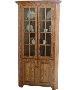 Shaker Series Corner Hutch