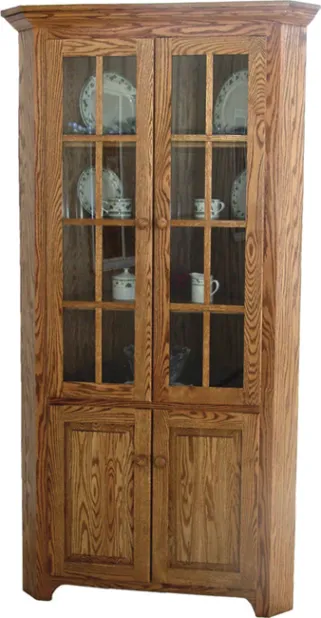 Shaker Series Corner Hutch