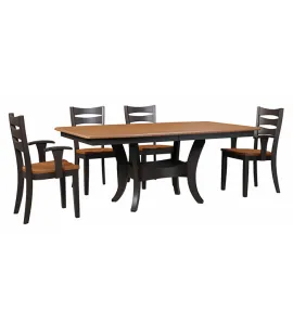 Sierra Double Pedestal Dining Table
