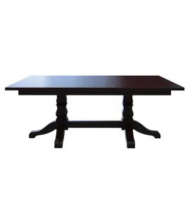 Square Tulip Double Pedestal Dining Table