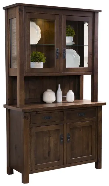 Regent 2 Door Hutch - Quick Ship